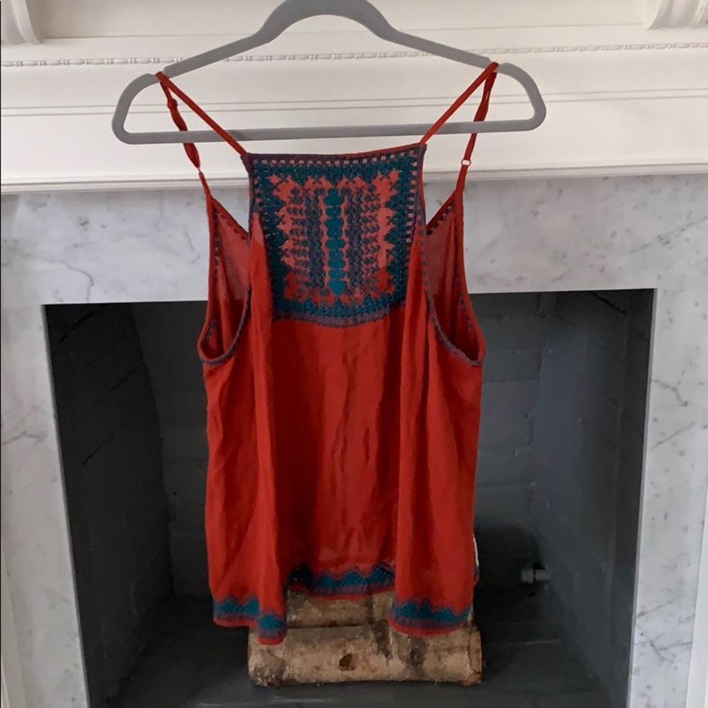 Urban Outfitters Ecote Brand Red and Blue Tank